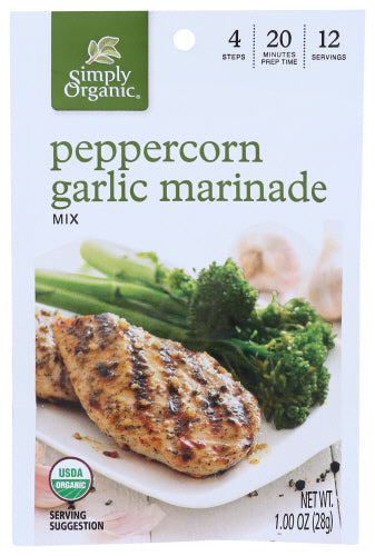 Organic Peppercorn Garlic Marinade