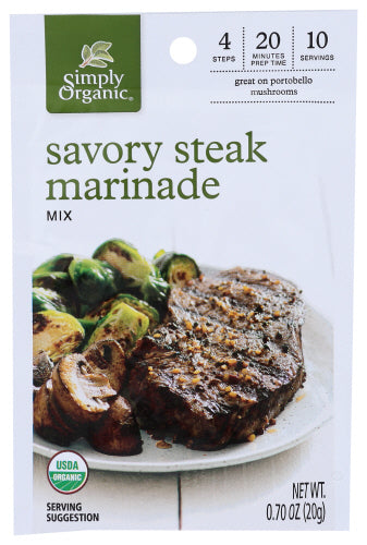 Organic Savory Steak Marinade