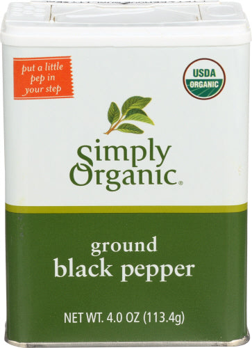 Organic Ground Black Pepper