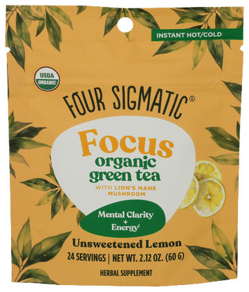 Four Sigmatic Focus Organic Lemon Green Tea - 2.12 OZ