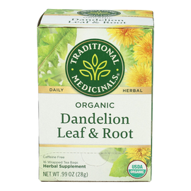 Organic Dandelion Leaf & Root Tea - 16 BG