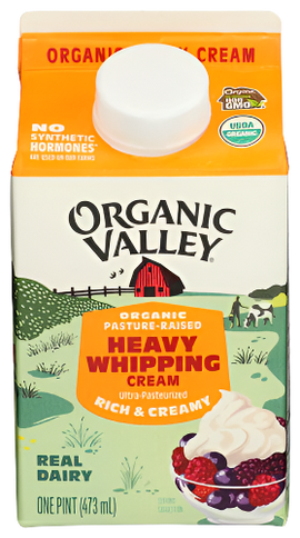 Organic Valley Heavy Whipping Cream - 16 FO