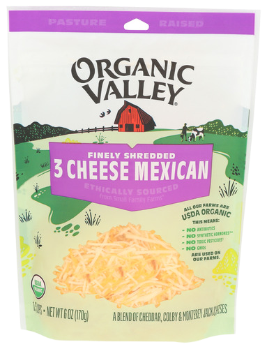 Organic Mexican Cheese Blend - 6 OZ