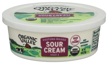 Organic Valley Sour Cream - 8 OZ