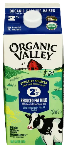Organic Valley 2% Ultra Milk - 64 FO