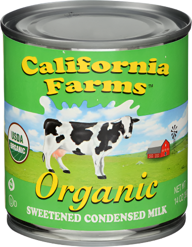 Organic Sweetened Condensed Milk - 14 FO