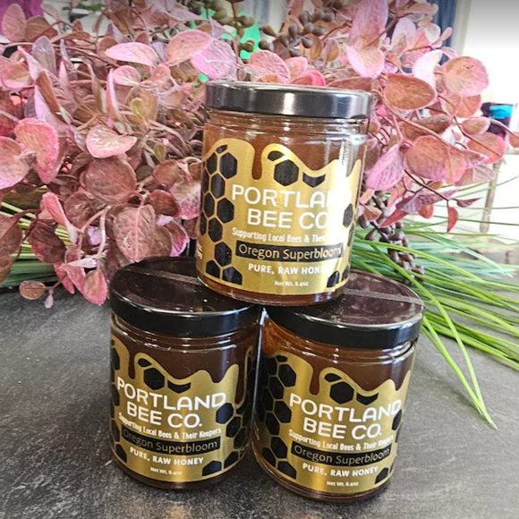 Raw Superbloom Honey Jar: Pure & Unfiltered - 8.4 OZ