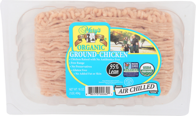 Mary's Organic Ground Chicken - 1 LB