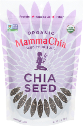 Organic Black Chia Seeds - 12 OZ