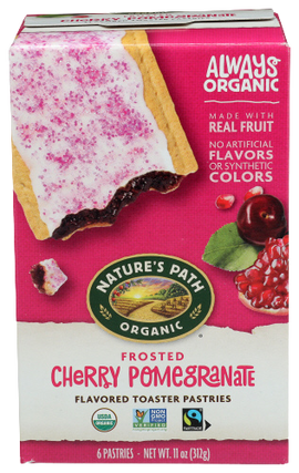 Organic Frosted Cherry Pomegranate Toaster Pastries - 11 OZ