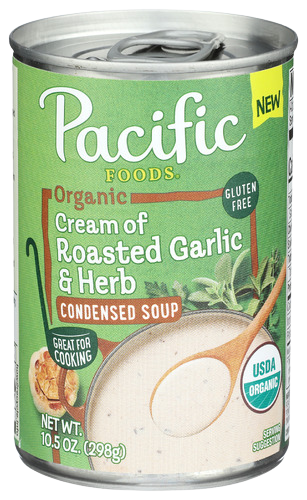 Pacific Foods Organic Cream of Roasted Garlic & Herb Condensed Soup - 10.5 OZ