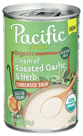 Pacific Foods Organic Cream of Roasted Garlic & Herb Condensed Soup - 10.5 OZ