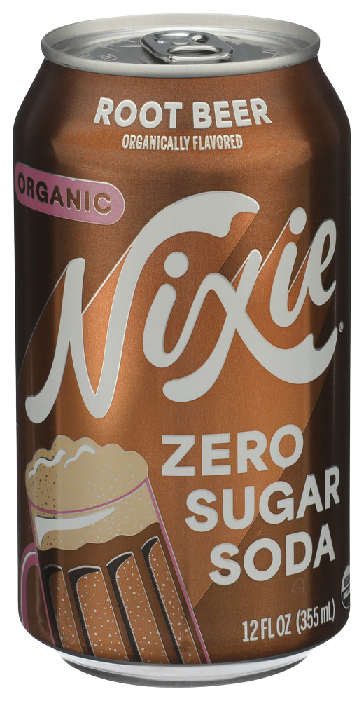 Nixie Zero Sugar Root Beer Soda - 12 FO