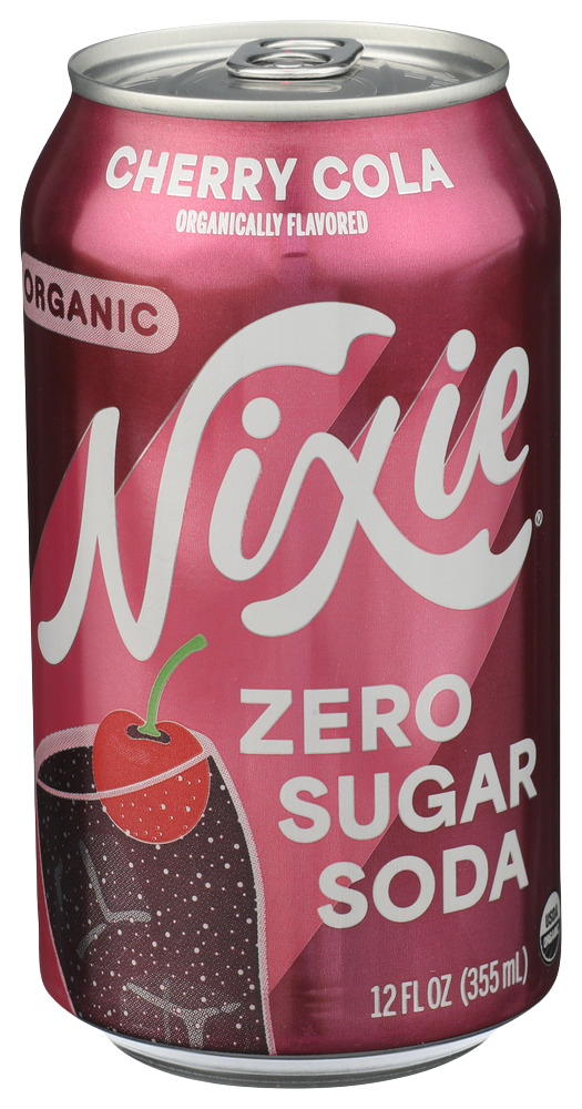 Nixie Zero Sugar Cherry Cola Soda - 12 FO