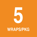 Carrot Ginger - 5pk Sushi Wraps-3