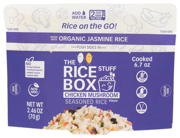 Chicken Mushroom Rice on The Go - 2.46 OZ