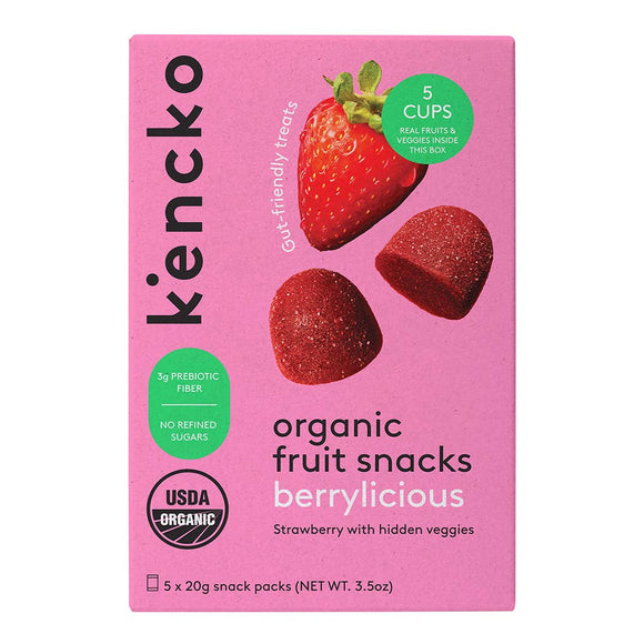 Berrylicious Organic Natural Fruit Snacks (5-pack)