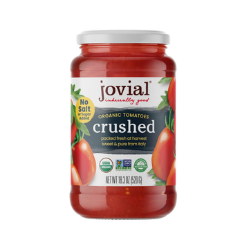 Jovial Organic Italian Crushed Tomatoes - 18.3 OZ