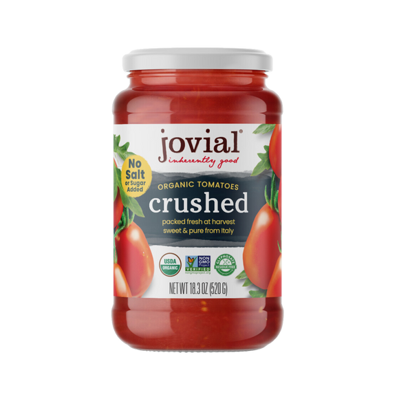 Jovial Organic Italian Crushed Tomatoes - 18.3 OZ