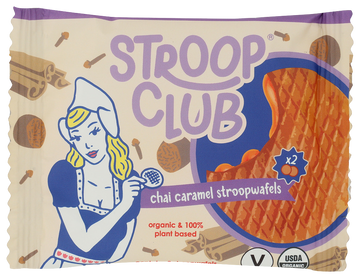 Stroop Club Chai Caramel Stroopwafels - 2.1 OZ