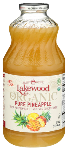 Lakewood Organic Pure Pineapple Juice - 32 FO