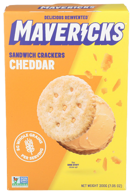 Cheddar Sandwich Crackers - 7 OZ