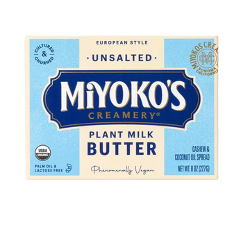 Organic Cultured Vegan Unsalted Butter - 8 OZ