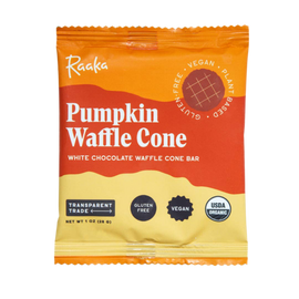 Pumpkin White Chocolate Waffle Cone Bar - Halloween Limited