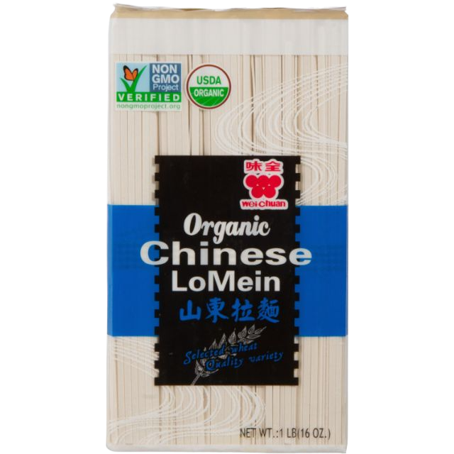Organic Chinese LoMein Noodles - 1 LB
