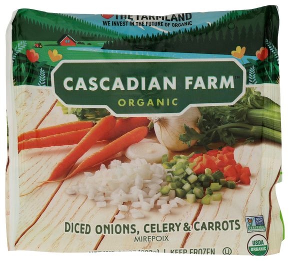 Cascadian Farm Organic Diced Mirepoix - 10 OZ