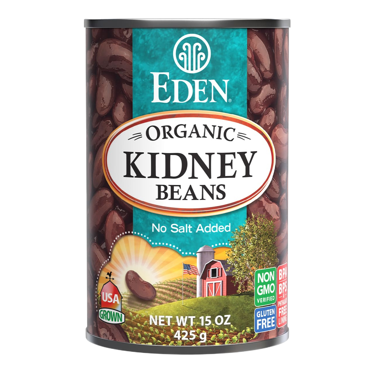Organic Kidney Beans - 15 OZ