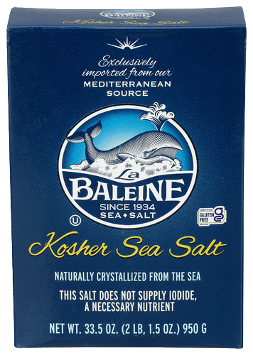 La Baleine Kosher Sea Salt - 33.5 OZ