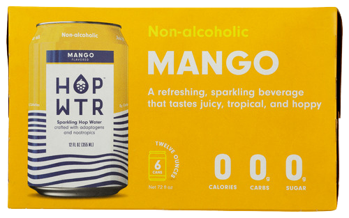Non-Alcoholic Mango Hop Water - 6 PK
