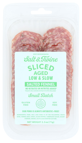 Salted Fennel Sliced Salami - 2.5 OZ
