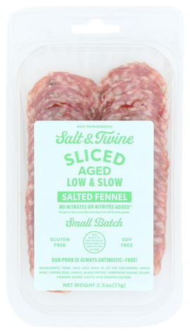 Salted Fennel Sliced Salami - 2.5 OZ