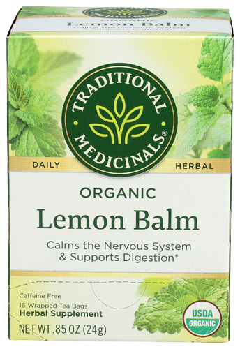 Organic Lemon Balm Tea - 16 BG