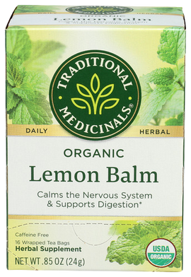 Organic Lemon Balm Tea - 16 BG