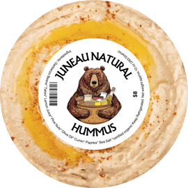Juneau Natural Hummus - 10 OZ