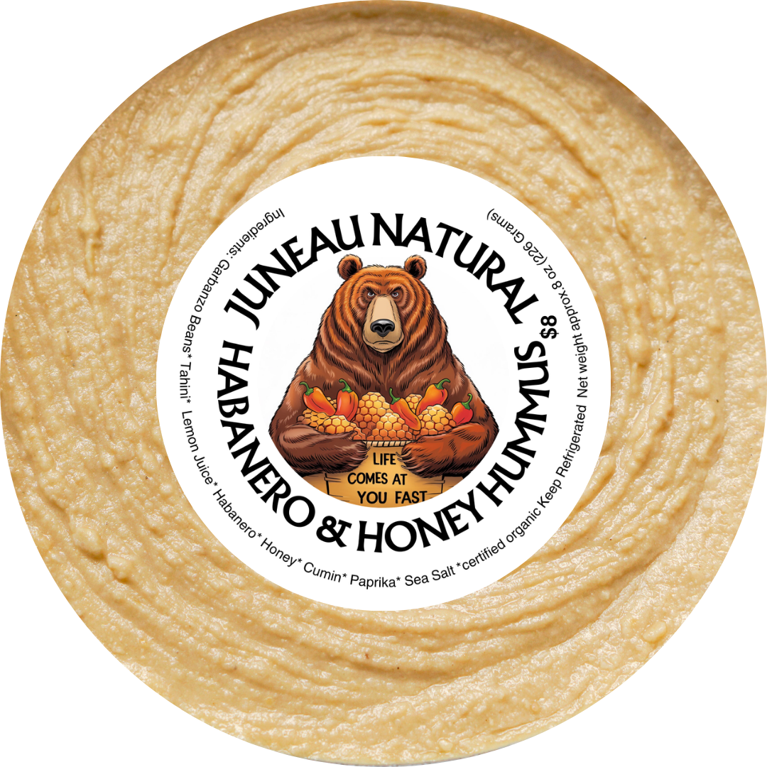 Juneau Natural Habanero Hummus - 8 OZ