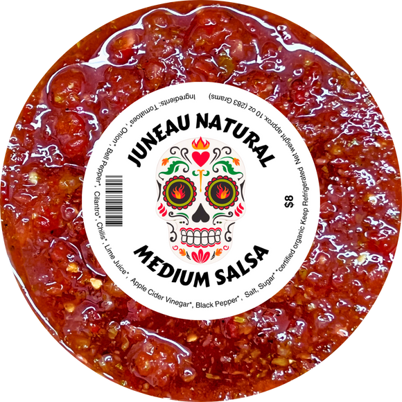 Organic Fresh Medium Salsa
