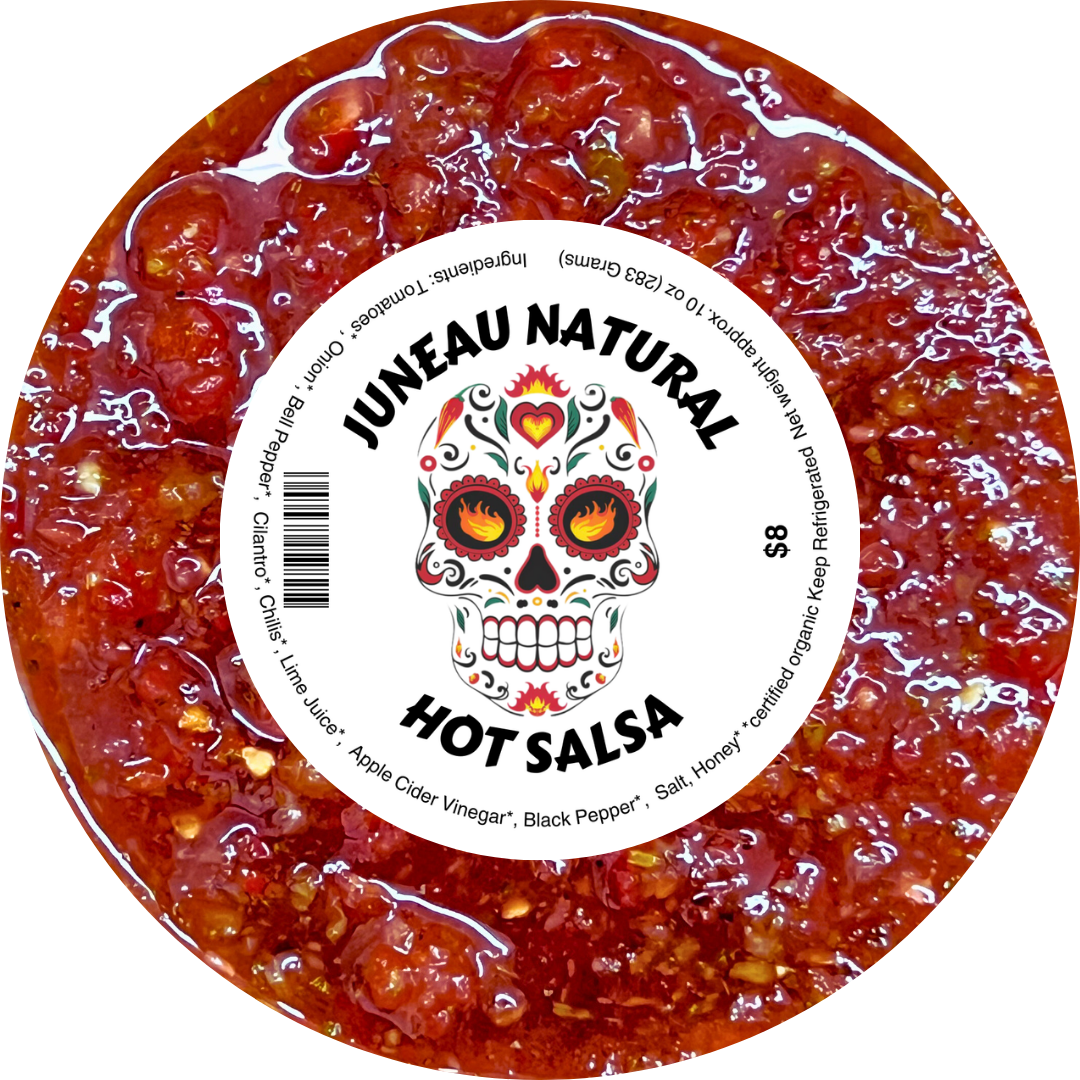 Organic Fresh Hot Salsa - 10 OZ