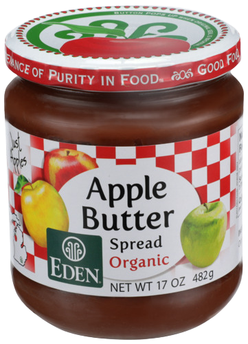 Eden Foods Organic Apple Butter - 17 OZ