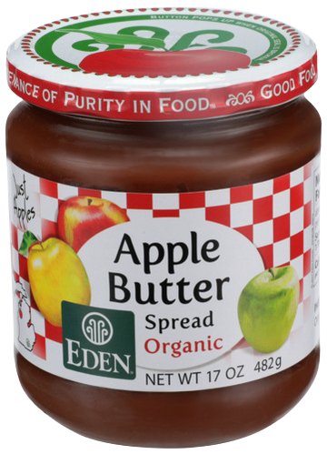 Eden Foods Organic Apple Butter - 17 OZ