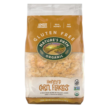 Natures Path Honey'd Corn Flakes - 26.4 OZ
