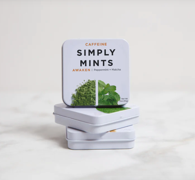 Simply Mints  Awaken (Caffeine) - 30 EA