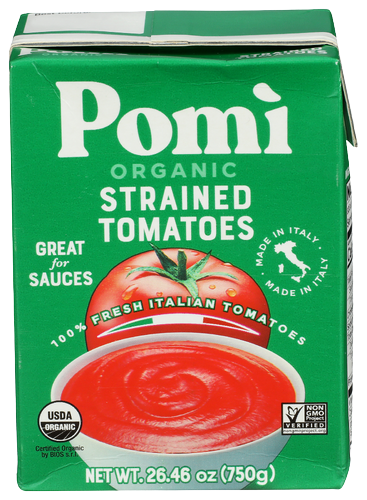Pomi Organic Strained Tomatoes - 26.46 OZ