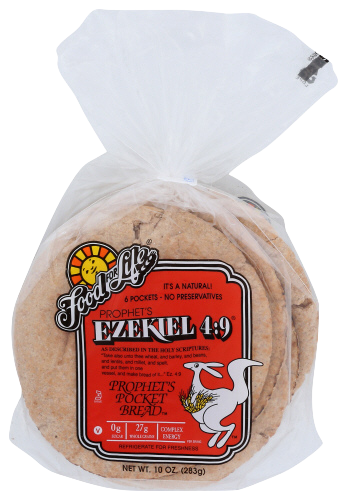 Organic Ezekiel Pocket Bread - 10 OZ