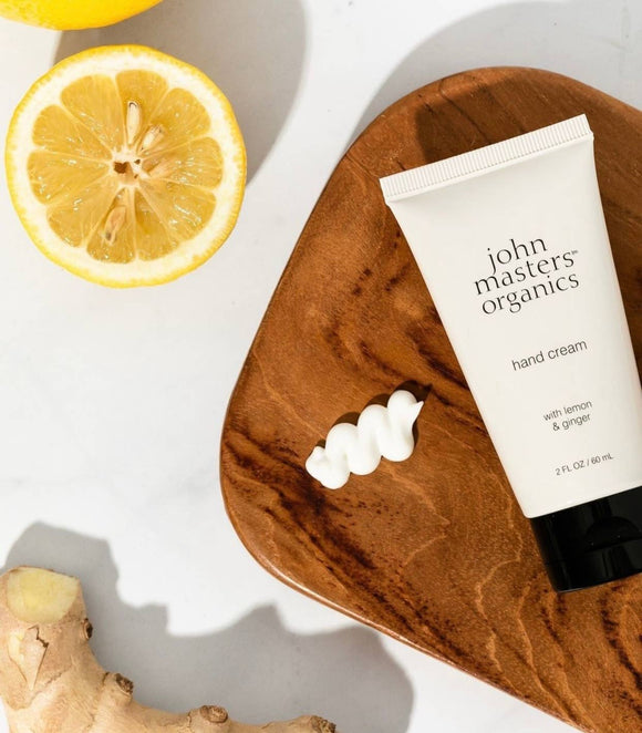 Hand Cream with Lemon & Ginger: 2 fl oz.