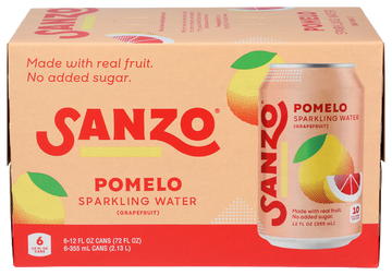 Pomelo Sparkling Water 6 PK - 72 FO