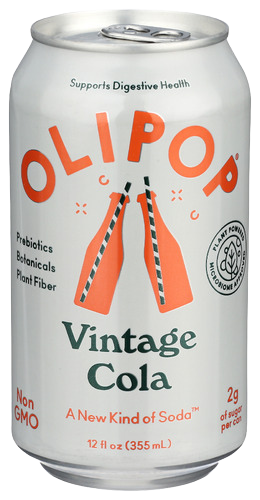 Olipop Vintage Cola Sparkling Tonic - 12 FO